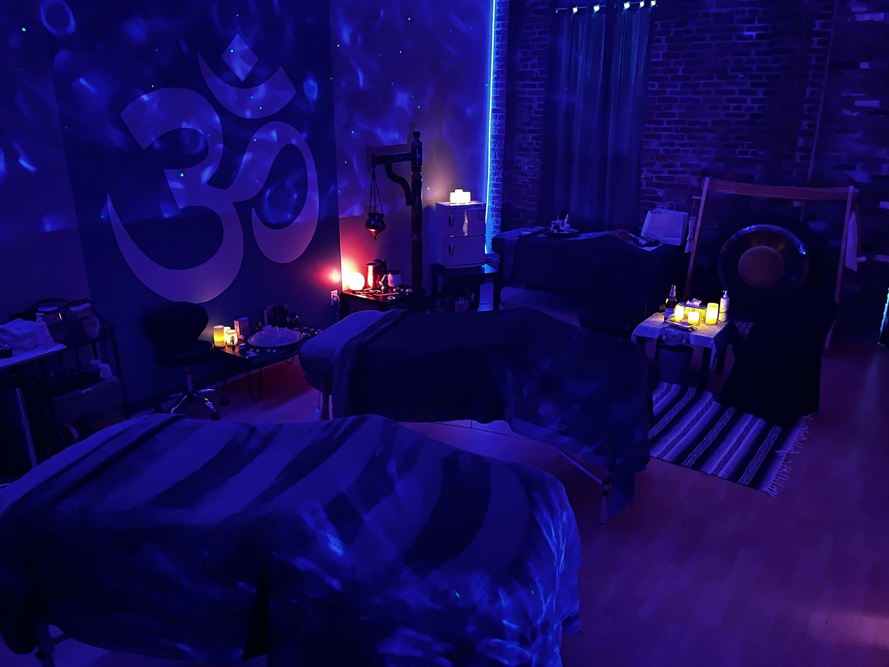 Hallway of the wellness center