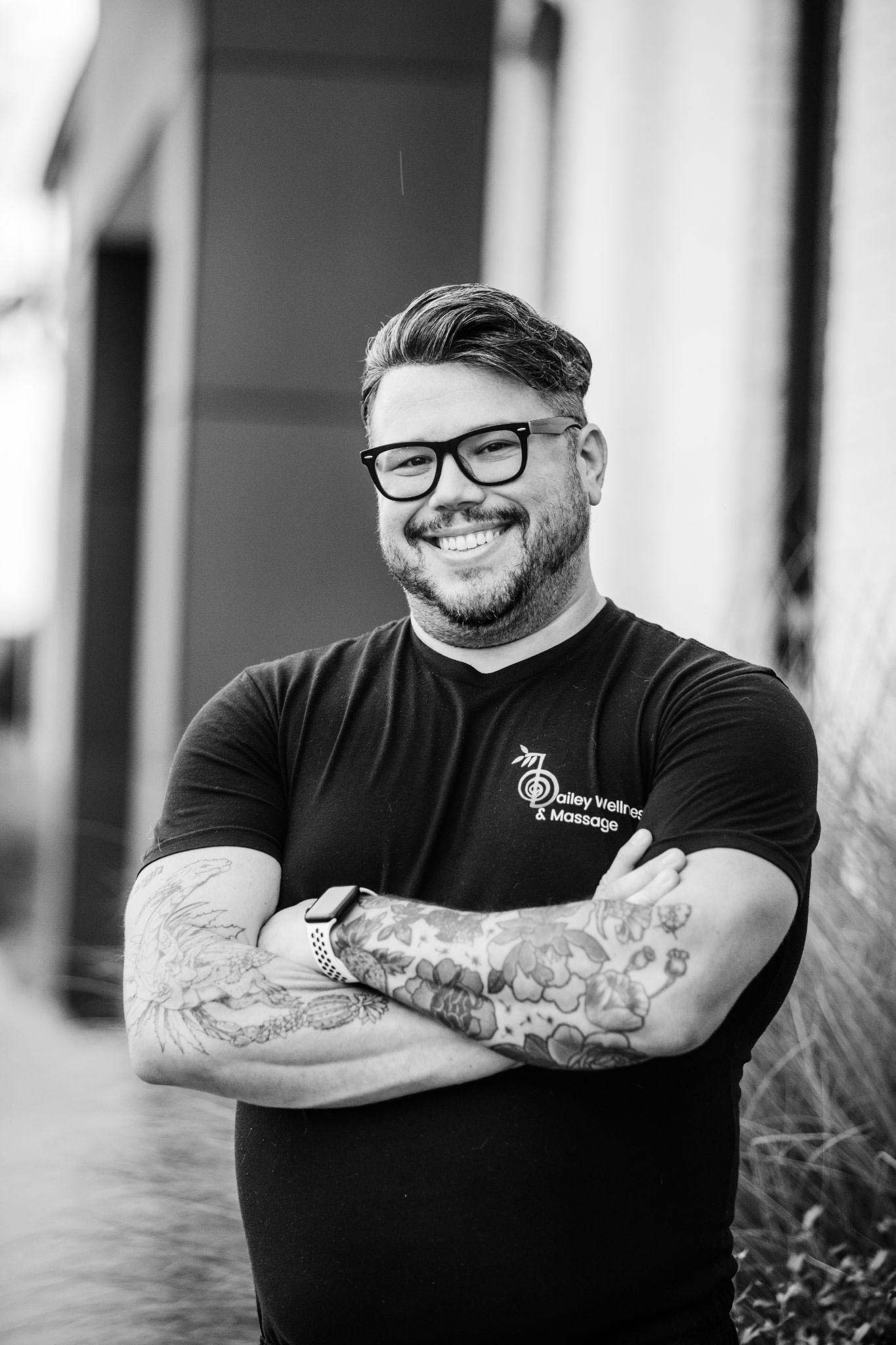 Jason Dailey and team with awards